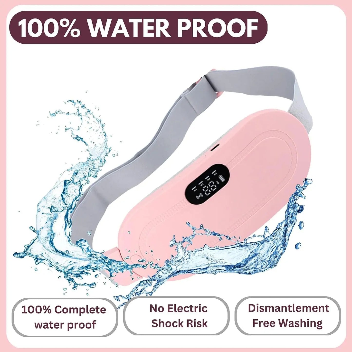 Comfort Flow Menstrual Heating Massage Belt